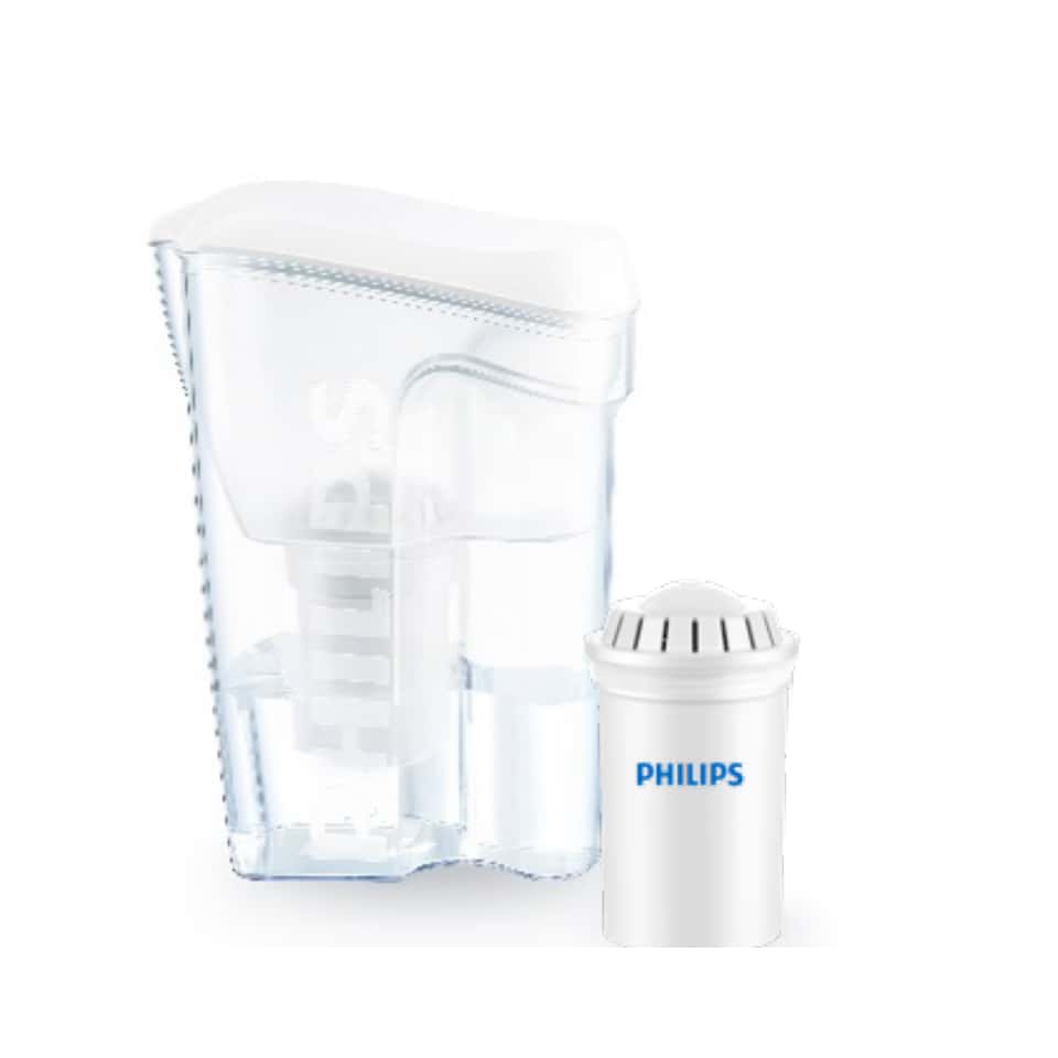 Carafe filtrante 1,5 litres + 1 filtre